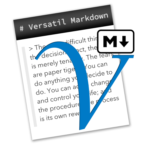Versatil Markdown for Mac(超级文本编辑器)