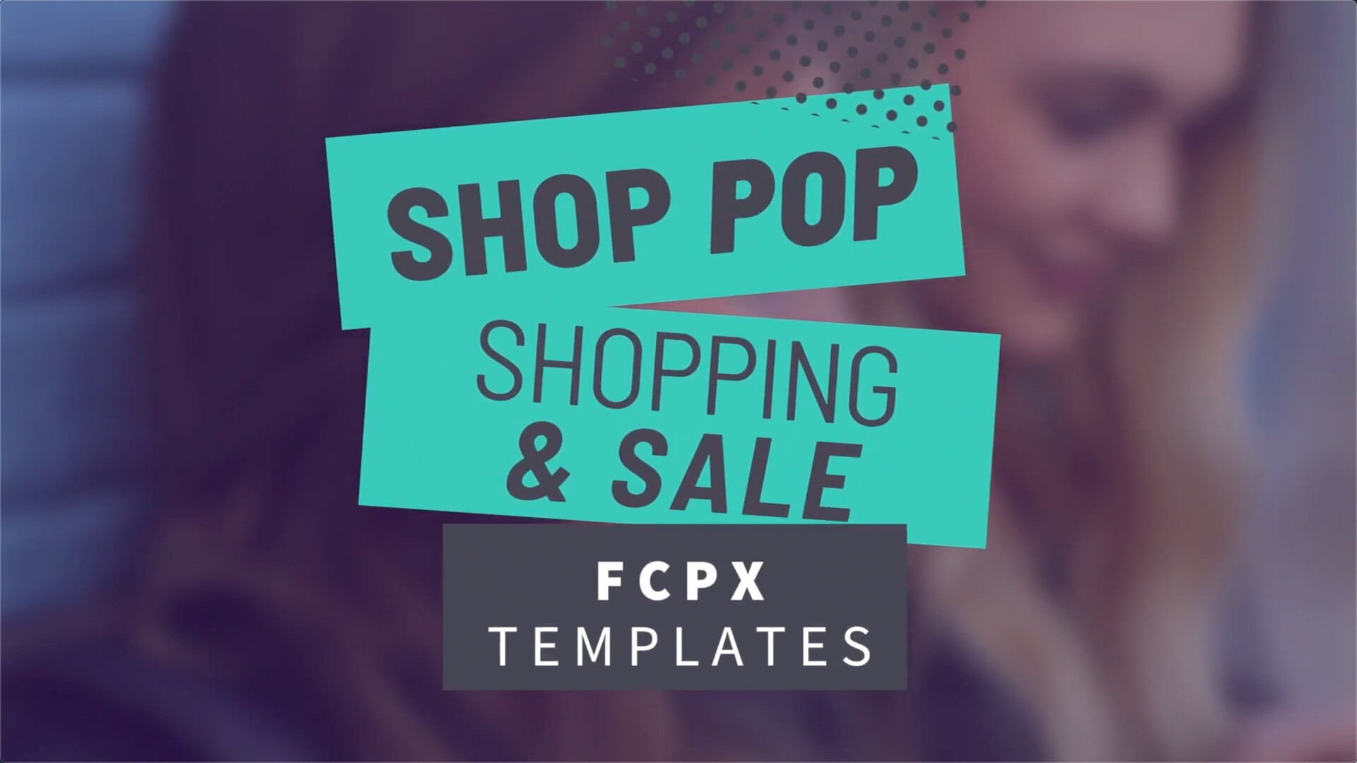 FCPX插件Shop Pop(商店流行复古标题动画)