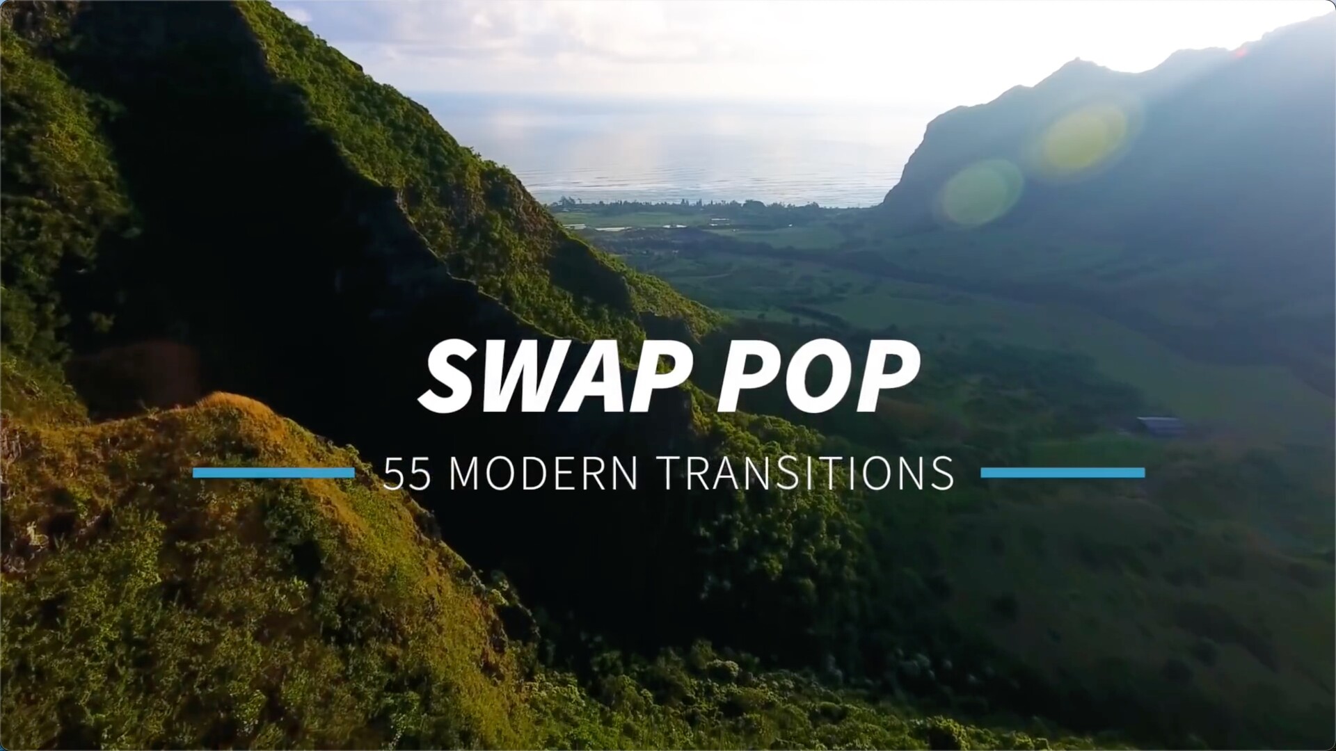 fcpx插件：Swap Pop(55个简约过渡)