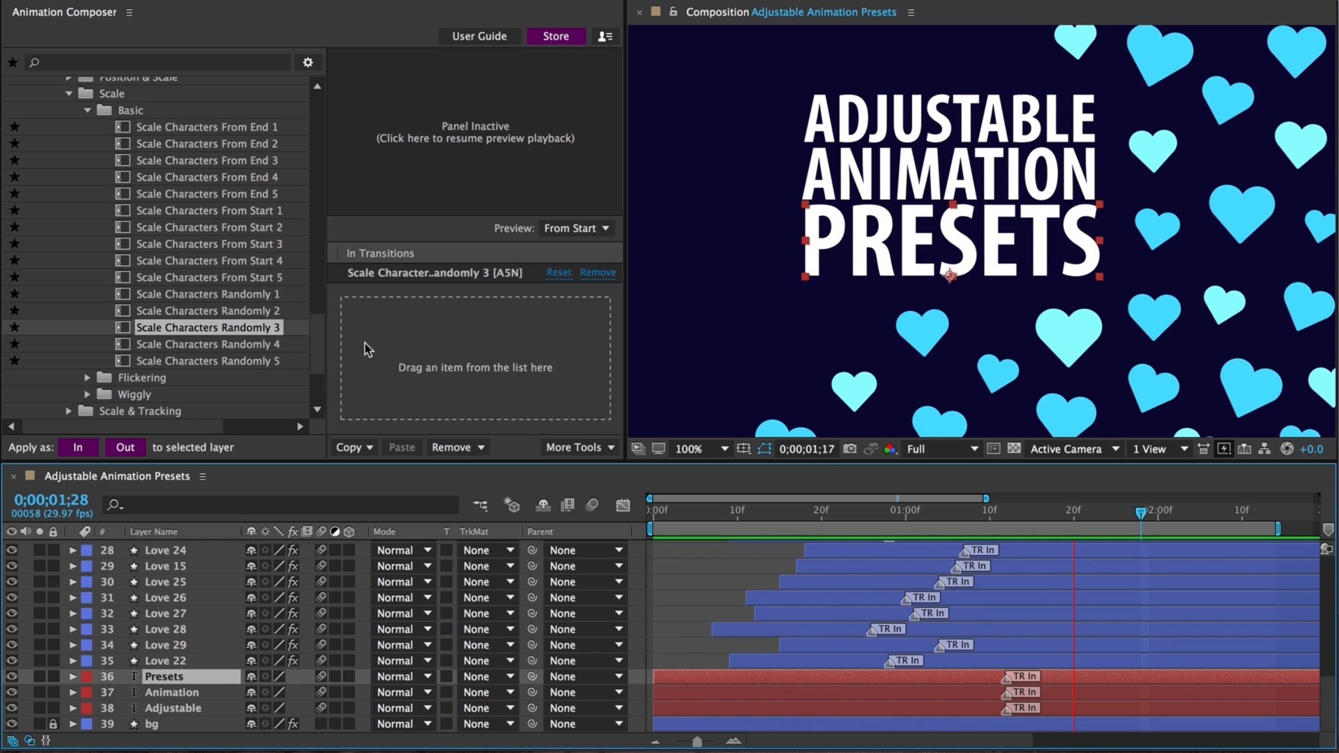 Animation Composer Mac(MG动画制作AE插件) 