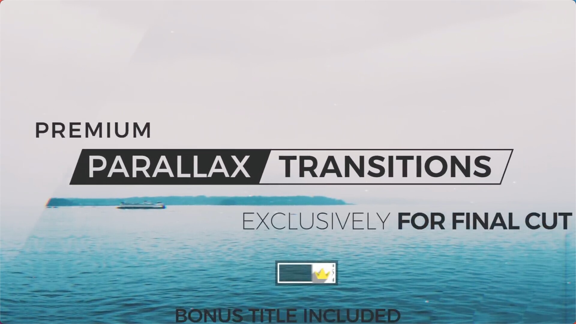 fcpx插件:PremiumVFX Parallax Transitions(炫酷视差转场)