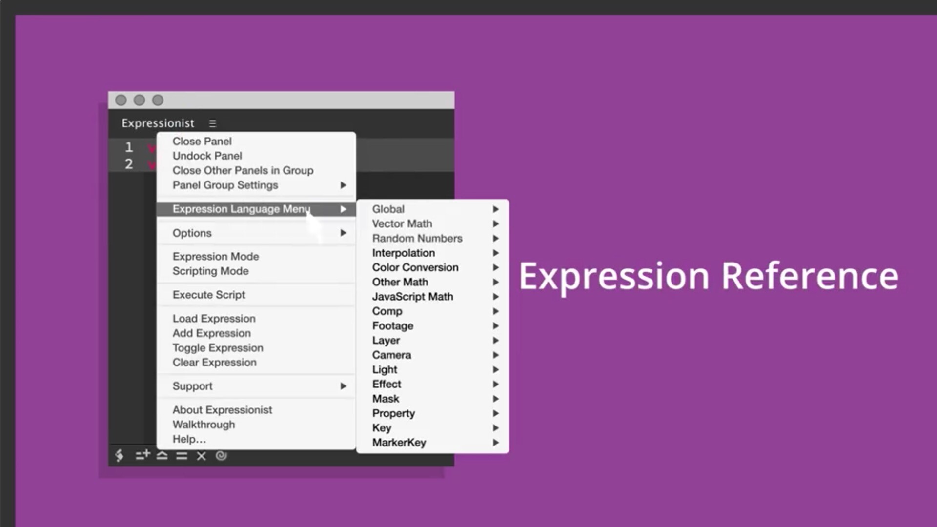 Aescripts Expressionist Mac(表达式编辑错误检查AE脚本) 