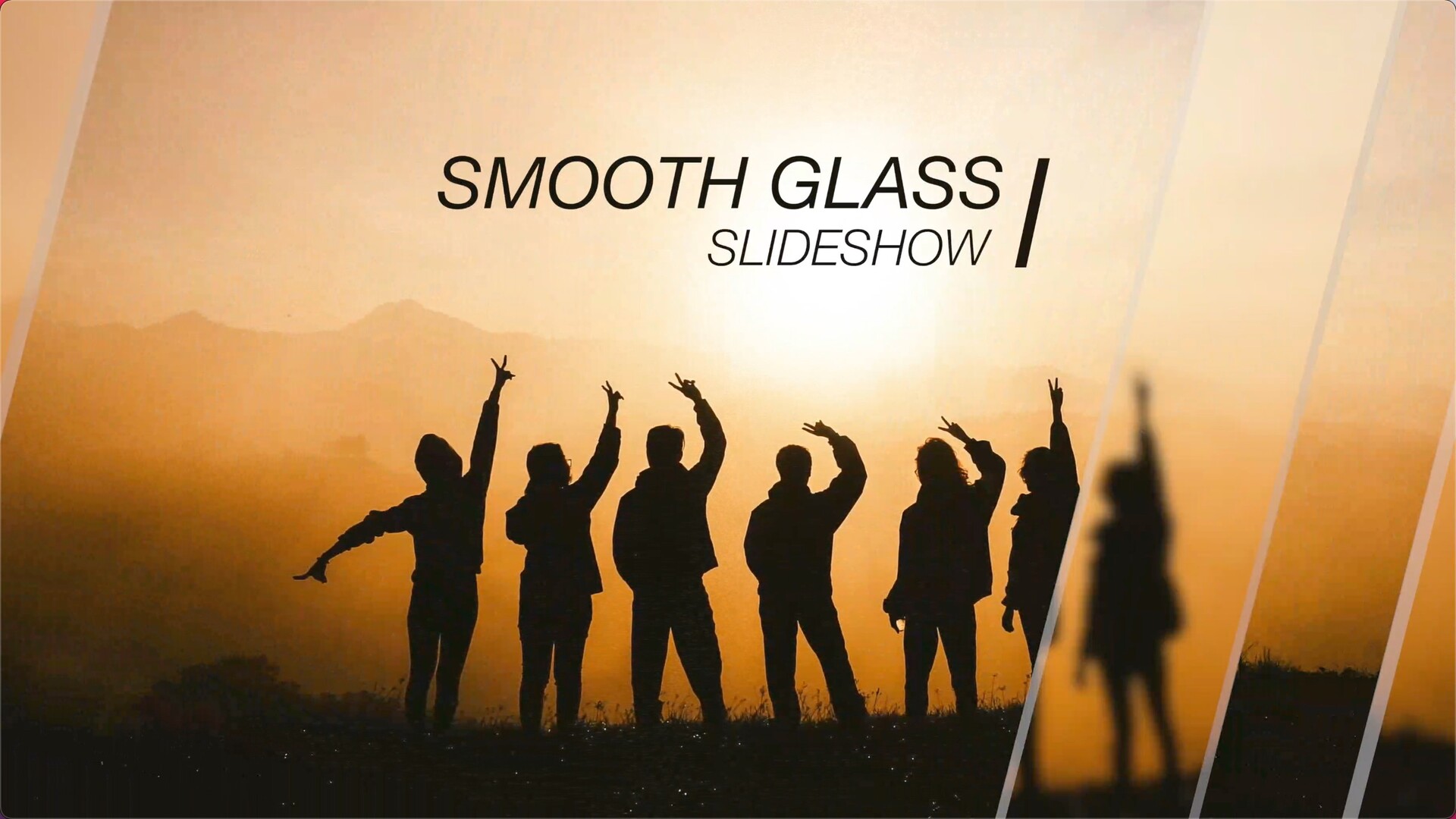 FCPX插件Glass Slideshow(光滑玻璃转场)