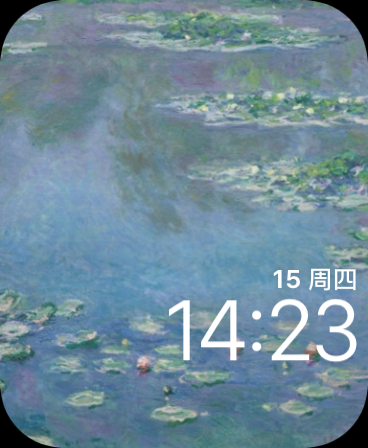 克劳德·莫奈(Claude Monet)表盘