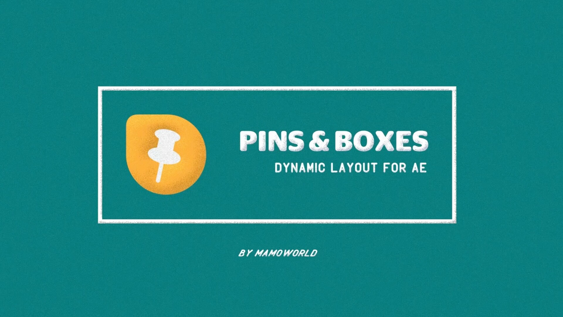  Pins & Boxes for Mac(自适应大小动态文本框动画ae脚本)