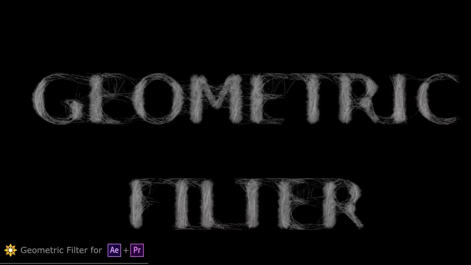 Geometric Filter for Mac(AE视频几何像素化模糊插件)