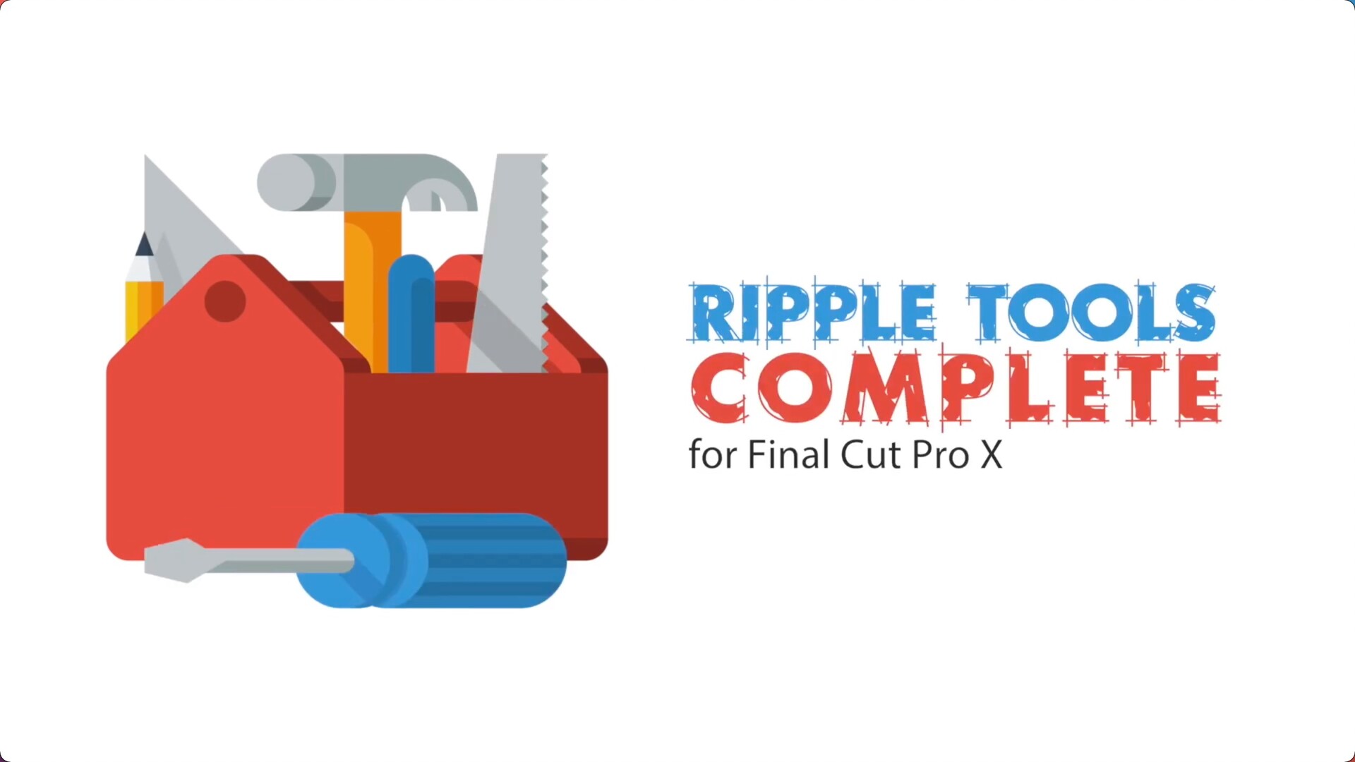 FCPX插件Ripple Tools Complete(对象跟踪波纹工具)
