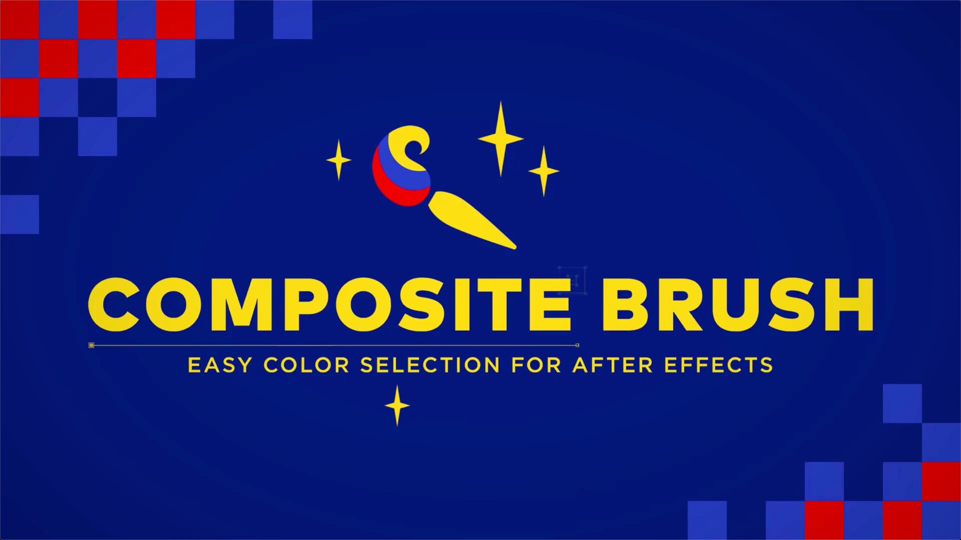 AE插件-画面颜色选取调色替换修改Composite Brush