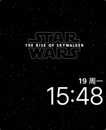 星球大战9：天行者崛起(The Rise Of Skywalker)表盘