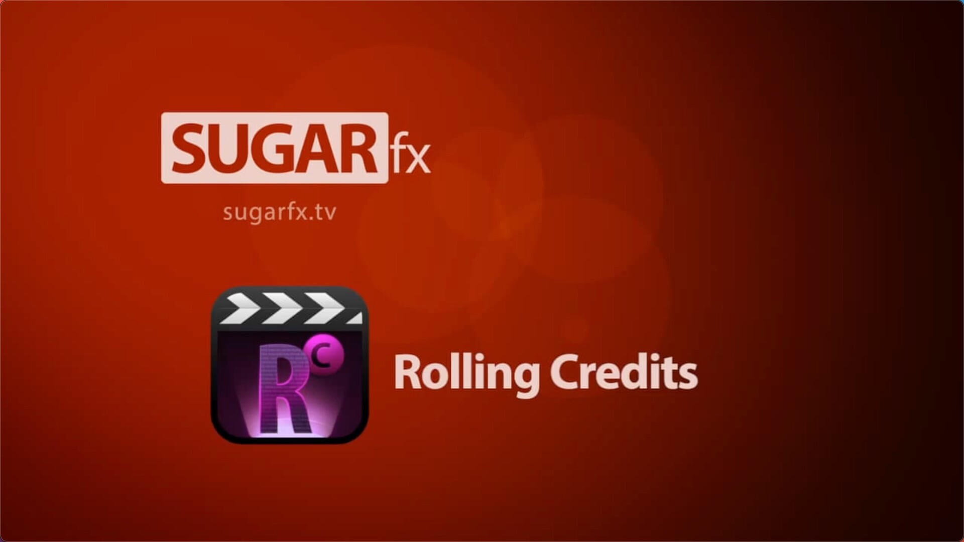 fcpx插件SUGARfx Rolling Credits(标题卷生成器)