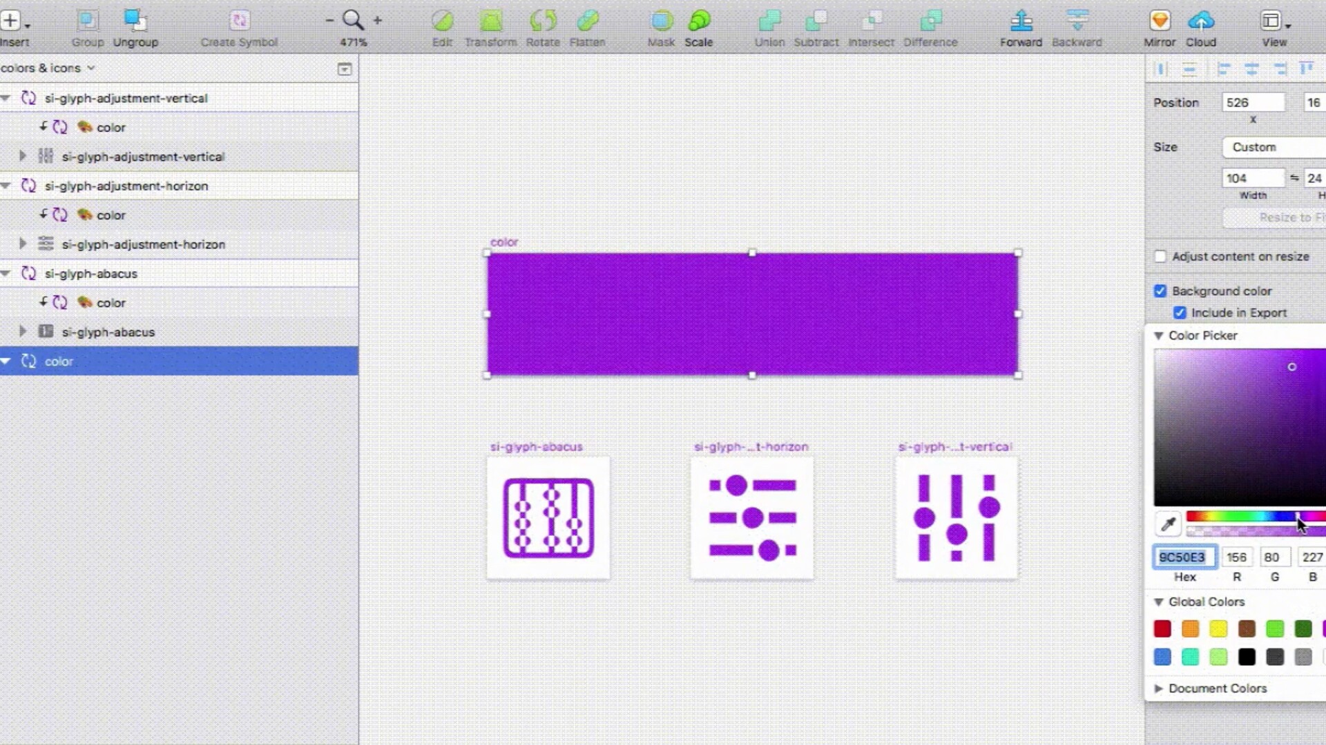 Sketch插件：Sketch Icons for Mac (图标文件导入整理)