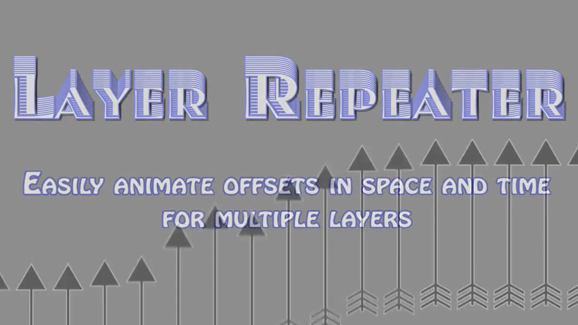Aescripts Layer Repeater for Mac(图层复制AE脚本)