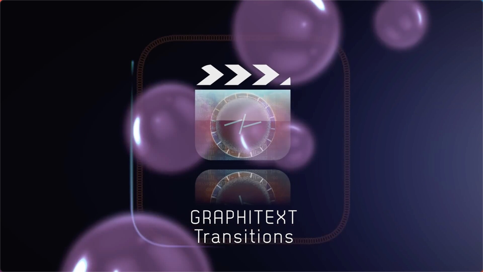 FCPX插件GraphiText Transitions(7种炫酷文字背景过渡效果)