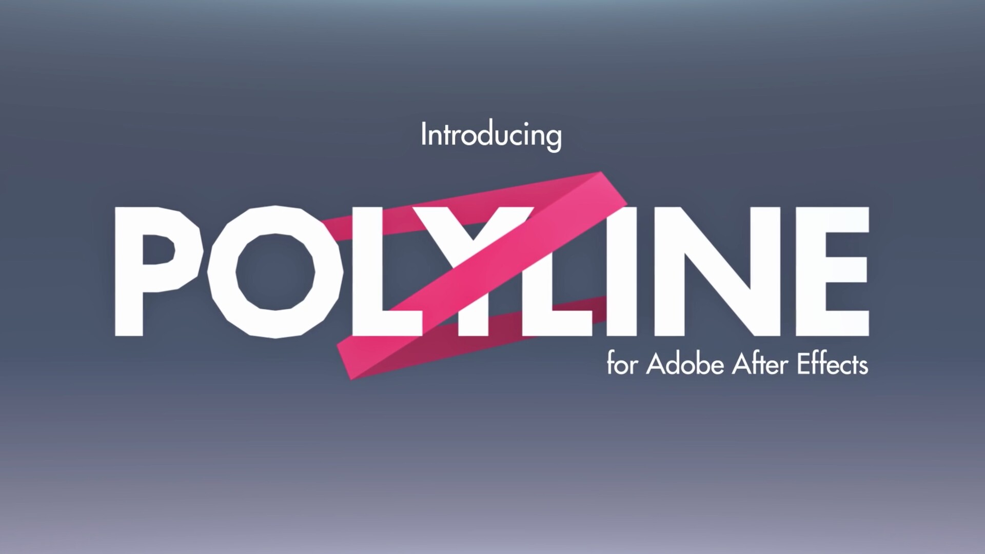 AE插件Polyline for mac(彩色动画多边形线条) 