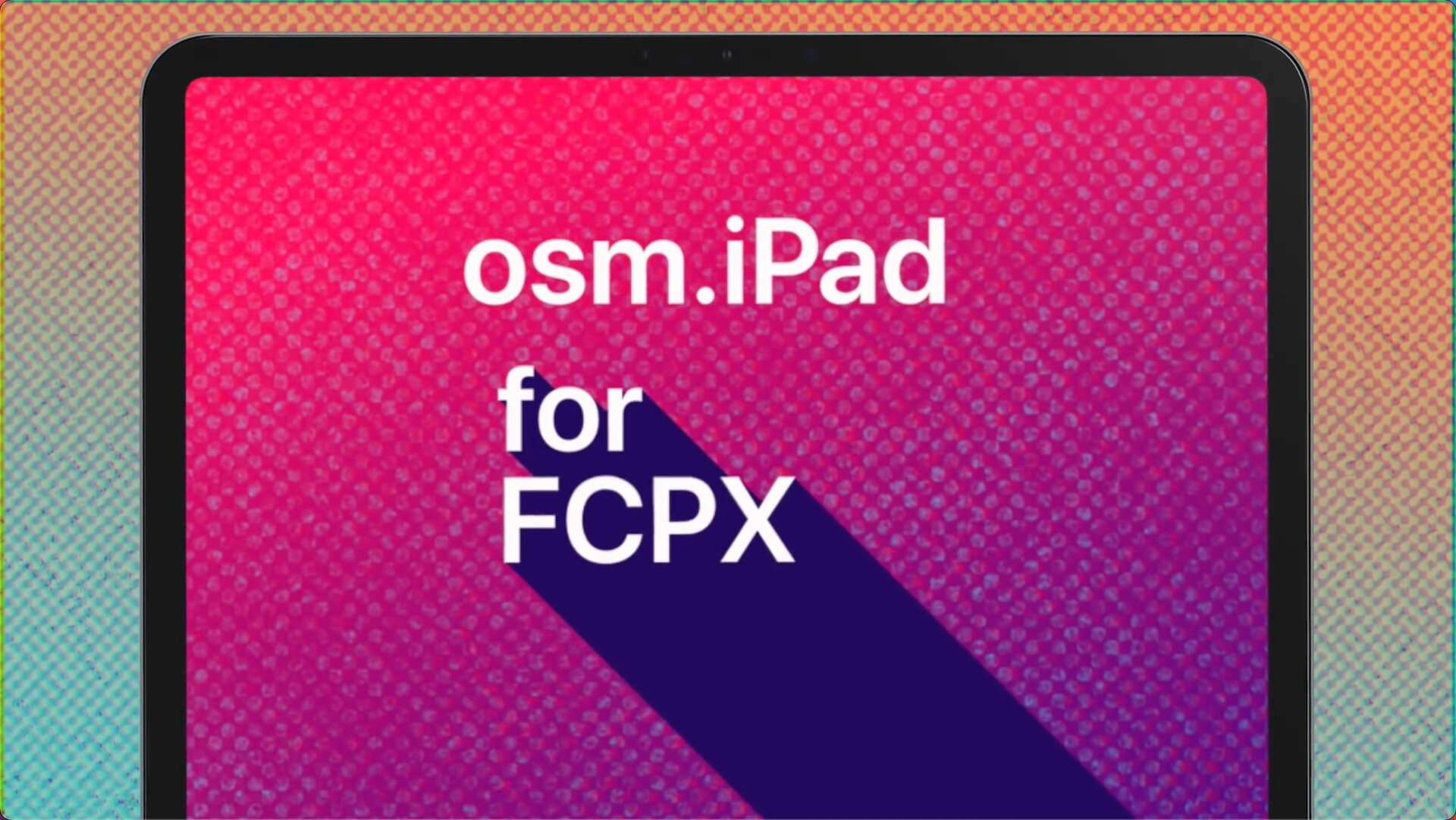 fcpx插件osm iPad(iPad 3D动画)
