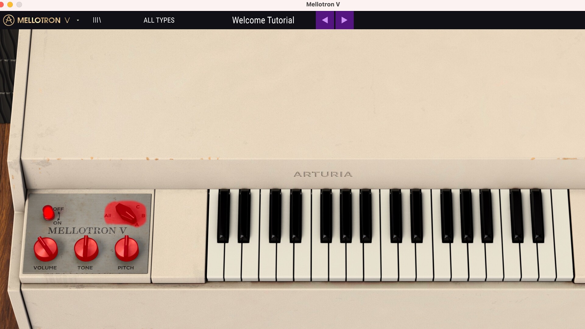 Arturia Mellotron V for Mac(传奇磁带键盘软件) 