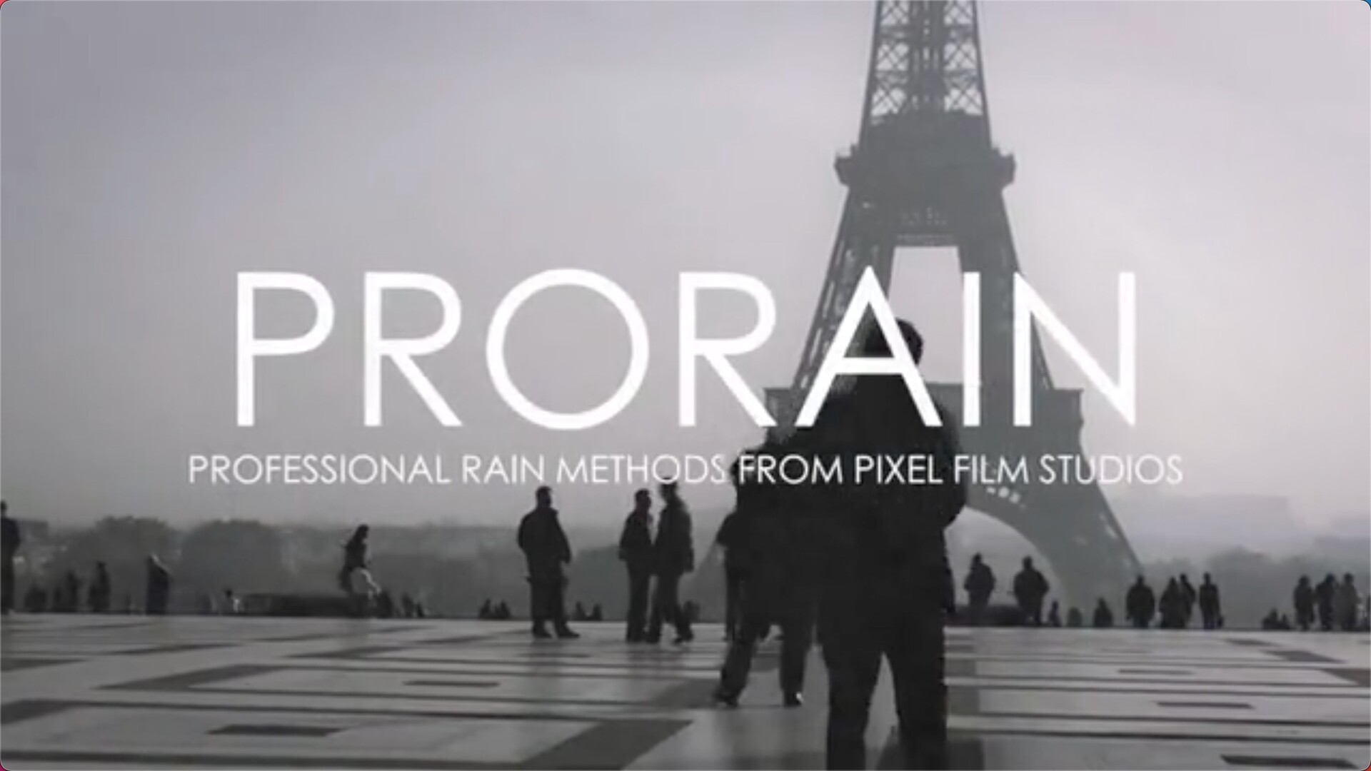 fcpx插件:Prorain(雨滴阴天效果)