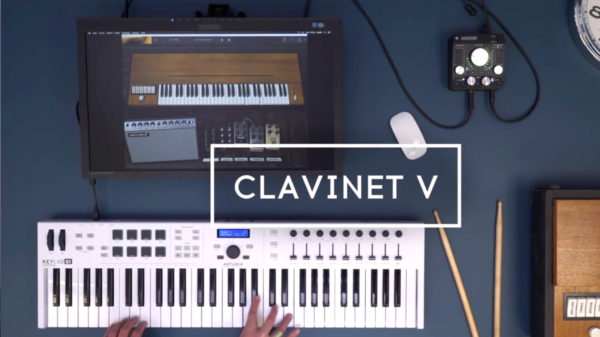 Arturia Clavinet V for Mac(电子琴虚拟插件)