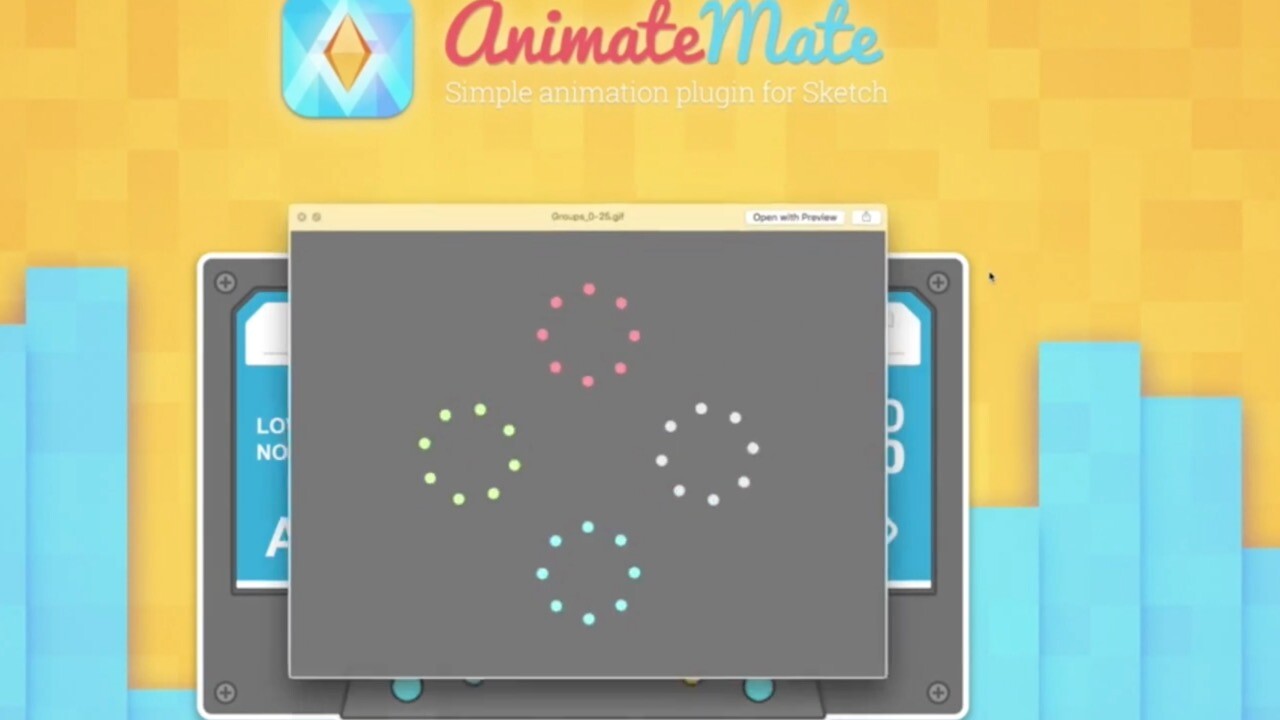 Sketch插件：AnimateMate for Mac(Sketch创建动画插件)