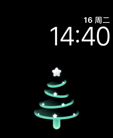 快乐假日(Happy Holidays)表盘