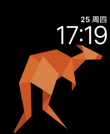 袋鼠折纸(Kangaroo Origami)表盘