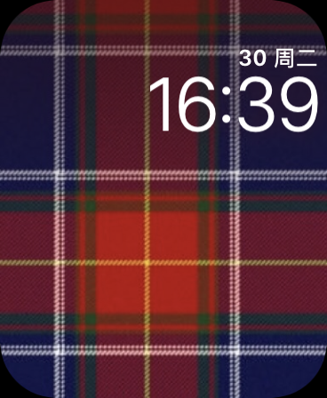 格子呢(Tartan)<em>表盘</em>