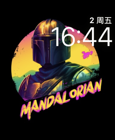 曼达洛人(Mandalorian)表盘