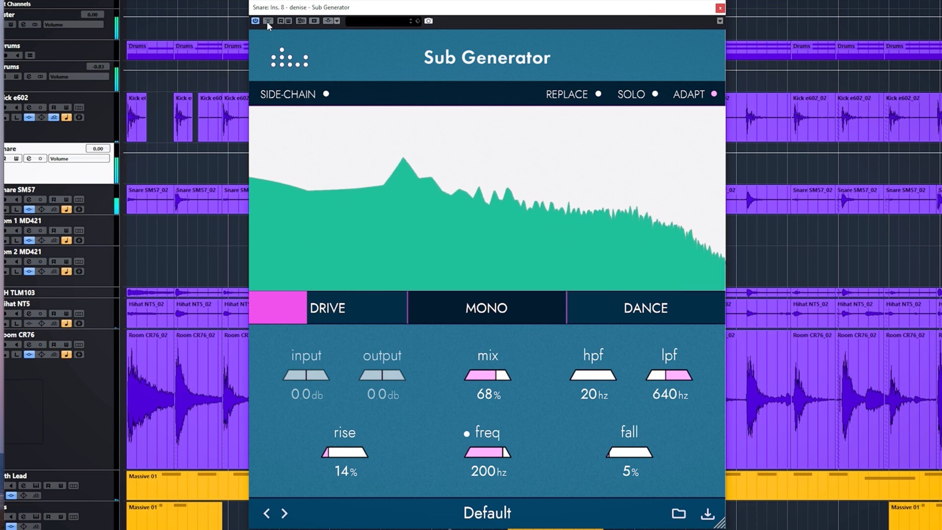 Denise Audio Sub Generator for mac(音频子生成器) 