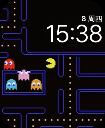 吃豆人(Pac-Man)表盘