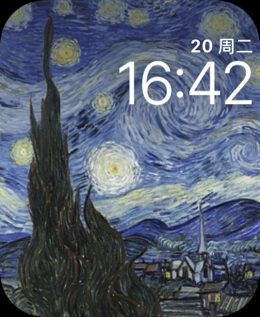 星月夜(The Starry Night)表盘