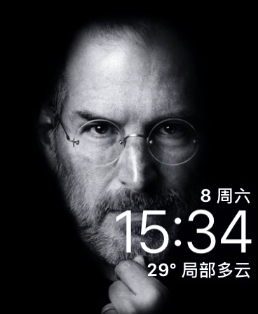 史蒂夫·乔布斯(Steve Jobs)表盘