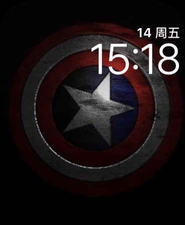 美国队长(Captain America)表盘