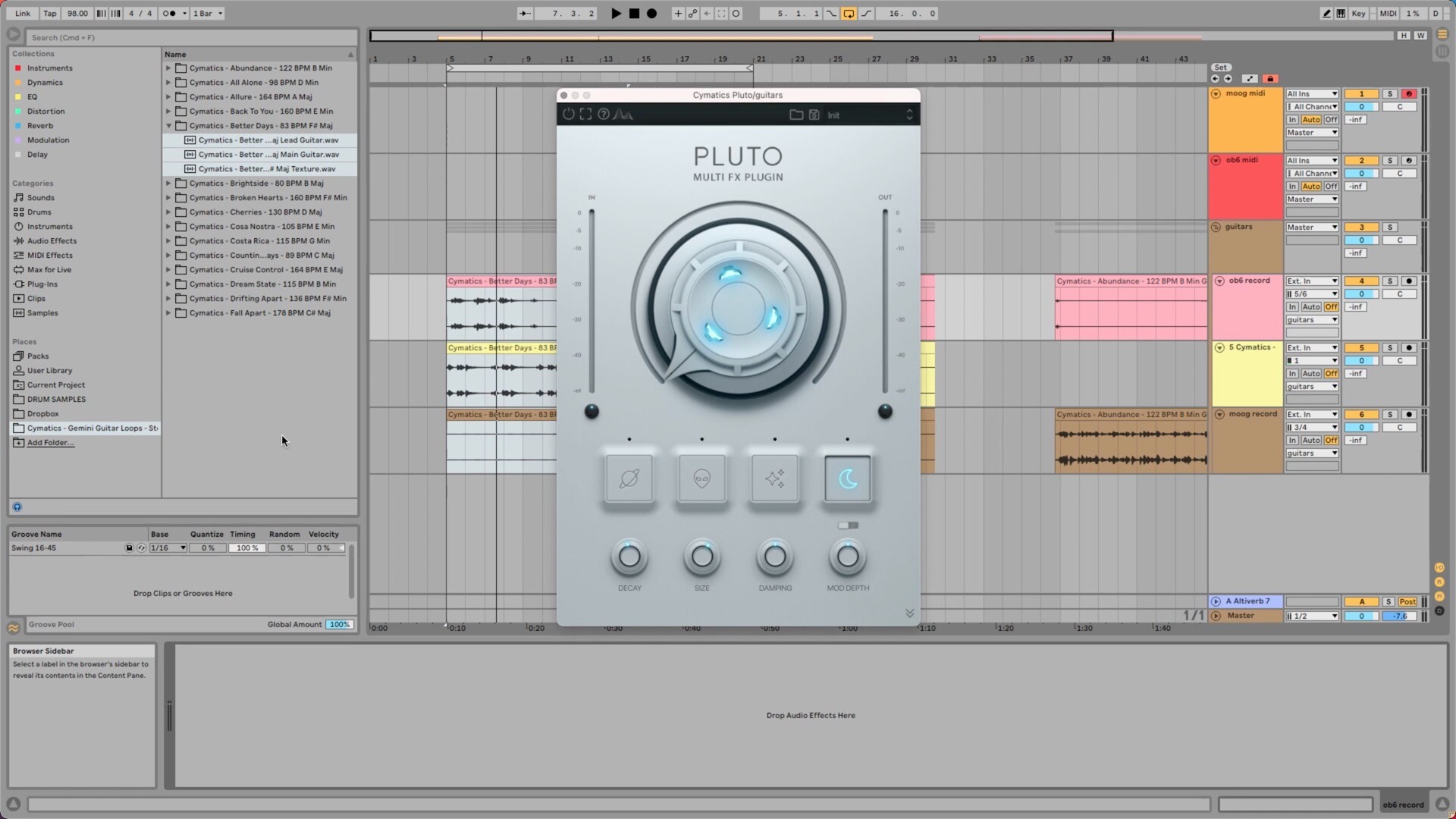 Cymatics Pluto for mac(旋律转换插件) 