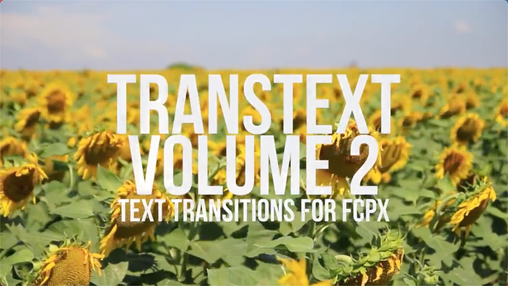 fcpx插件：文字大标题镂空遮罩动画 FCPX转场插件TransText 2