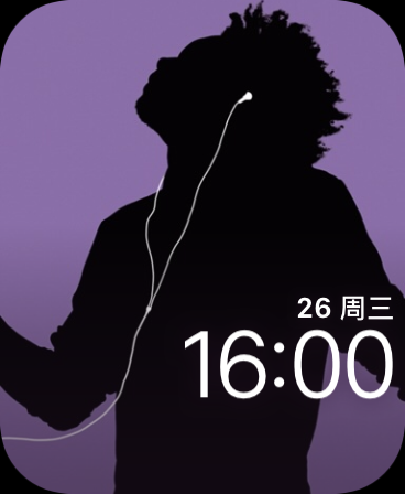 iPod标志性的紫色(iPod Iconic Purple)表盘