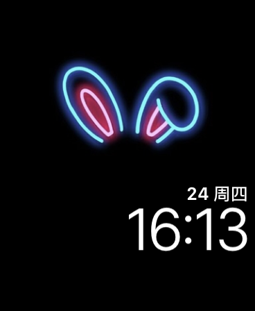 兔子霓虹灯(Rabbit Neon)表盘