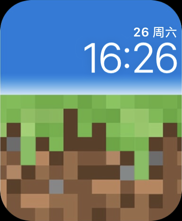 块状手表(Blocky Watch)表盘