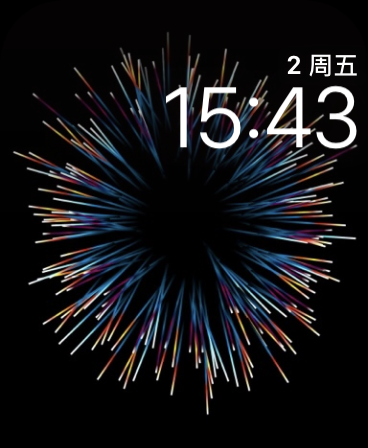 光纤烟花(Fibre Optic Firework)表盘