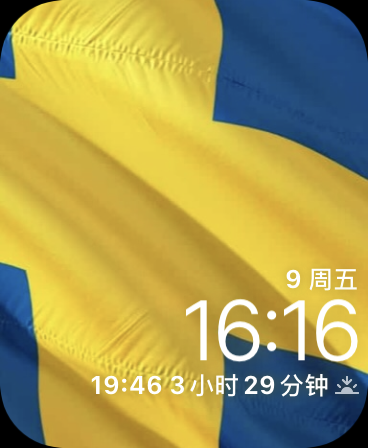 瑞典(Sweden)表盘