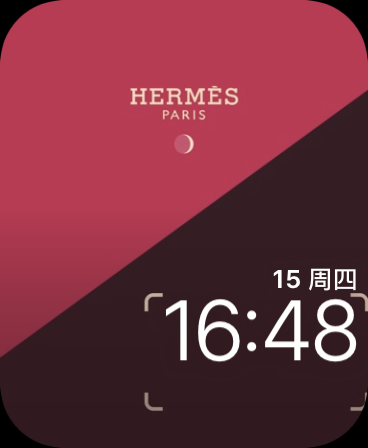 爱马仕胭脂(Hermès Rouge)<em>表盘</em>