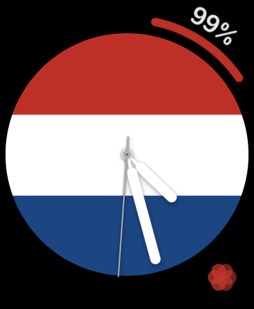 荷兰人(The Netherlands)表盘