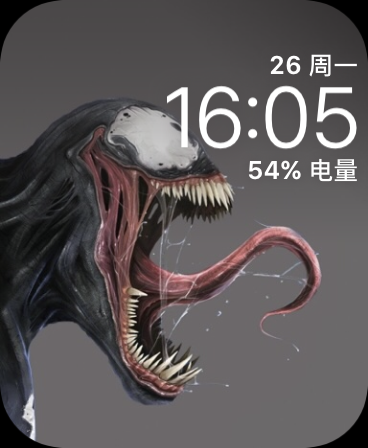 毒液观察(venom Watch)表盘