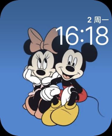 米奇和米妮(Mickey & Minnie)表盘