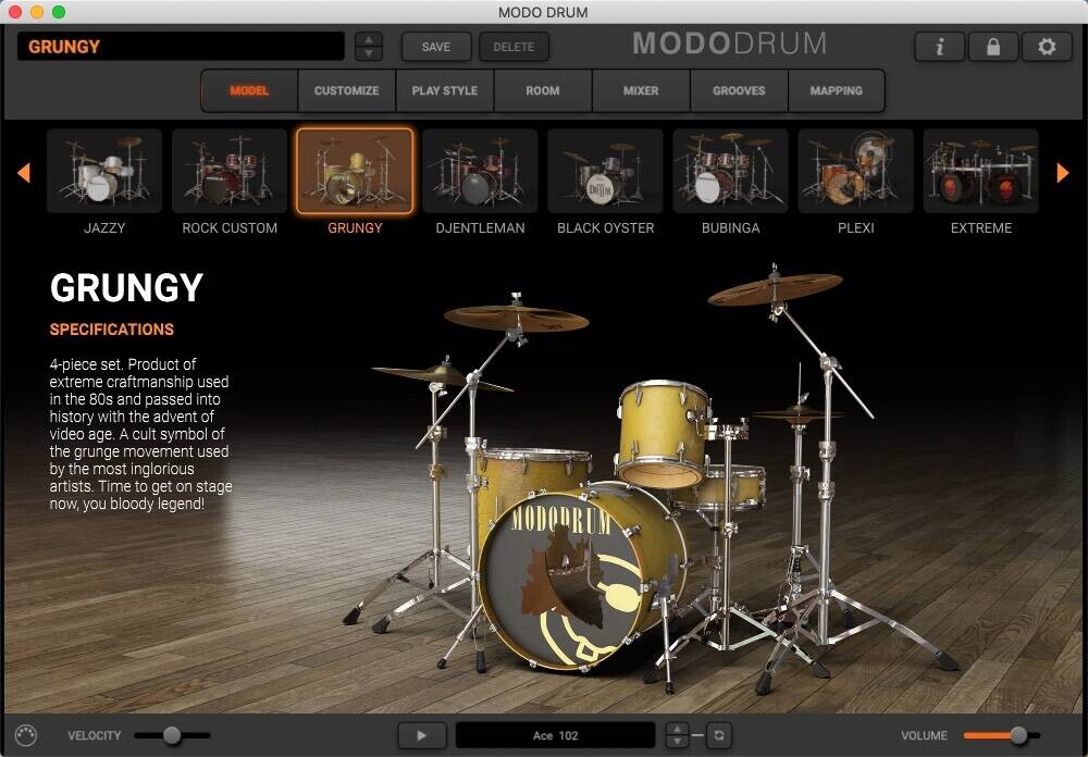IK Multimedia MODO DRUM for Mac(鼓虚拟乐器)