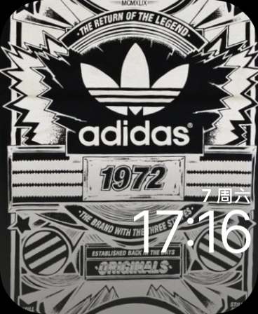 阿迪达斯 1972(Adidas 1972)表盘