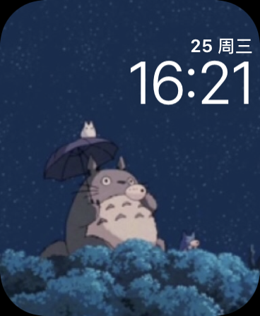龙猫(Totoro)表盘