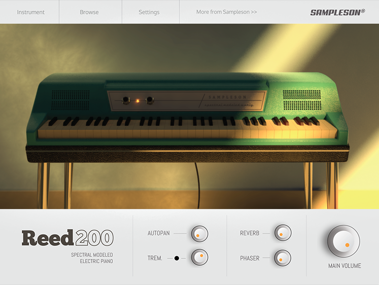 Sampleson Reed200 for mac(电子钢琴音源)