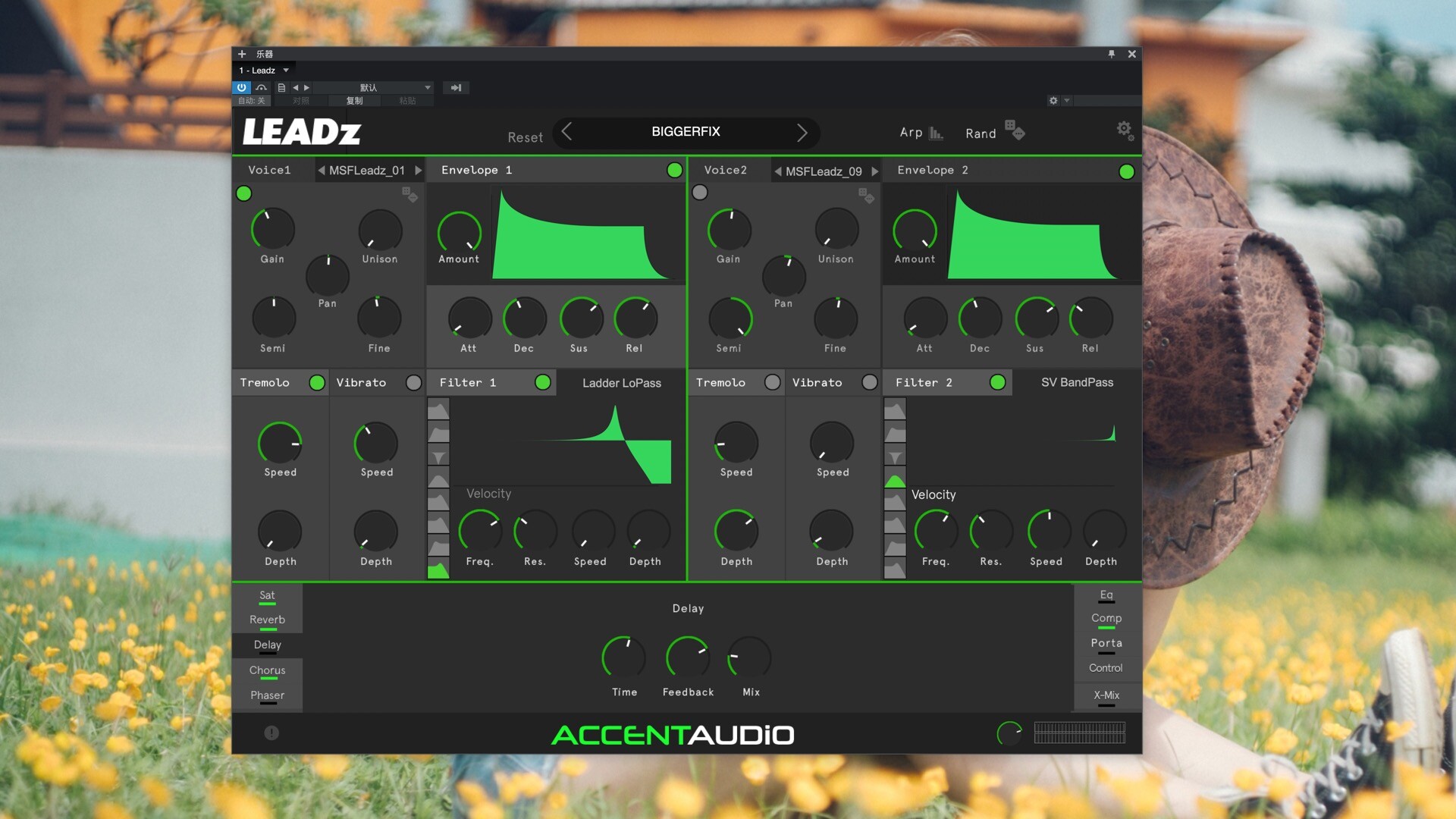 Channel Robot Accent Audio LEADz for Mac(虚拟乐器) 