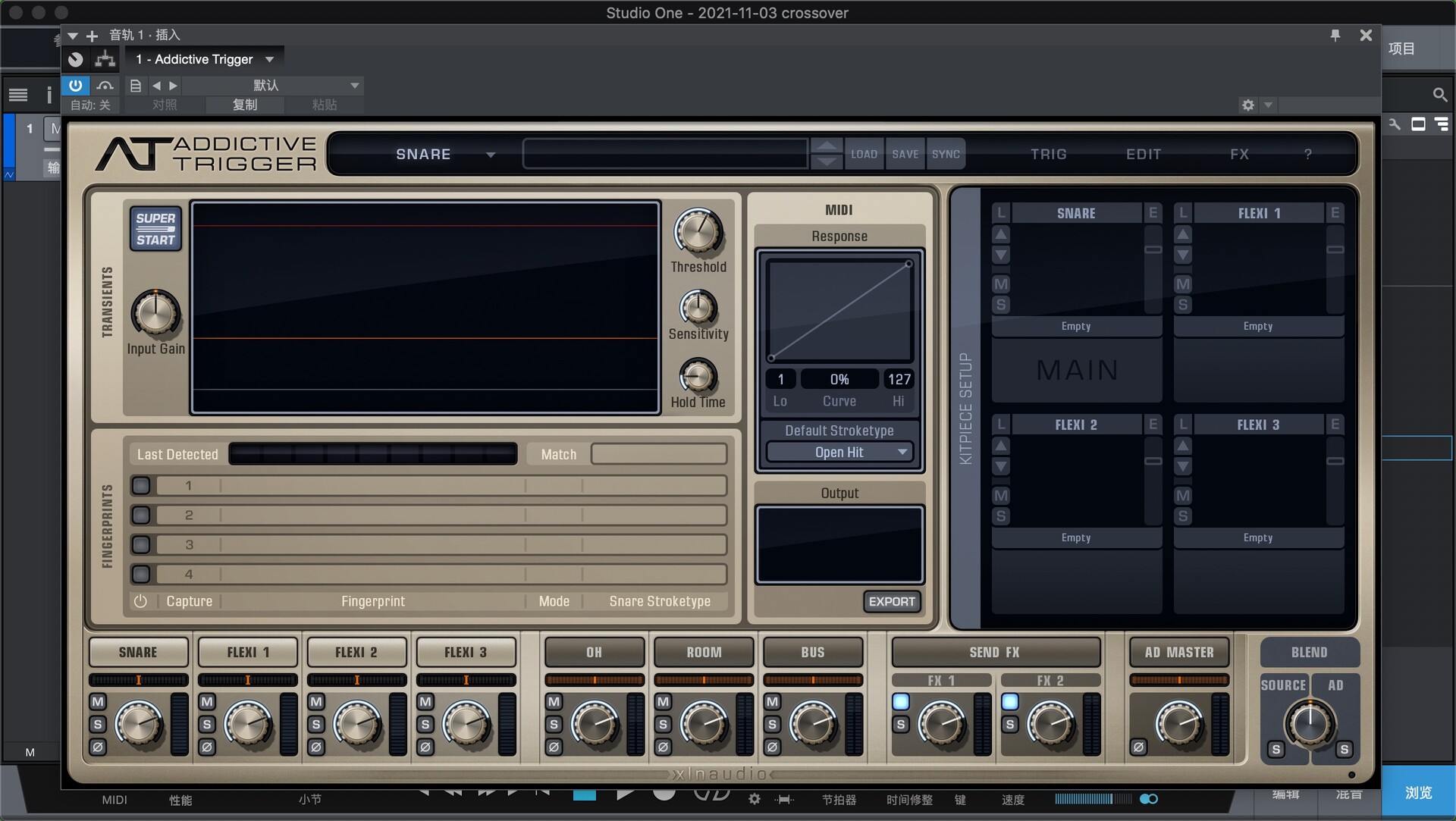 XLN Audio Addictive Trigger Complete for Mac(智能鼓更换器)