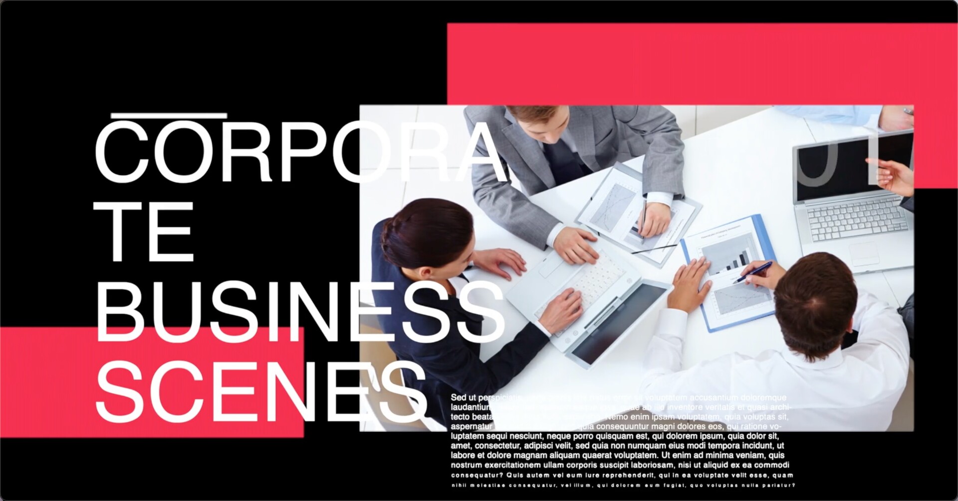 FCPX模板：商务企业宣传片头Corporate Promo Slideshow